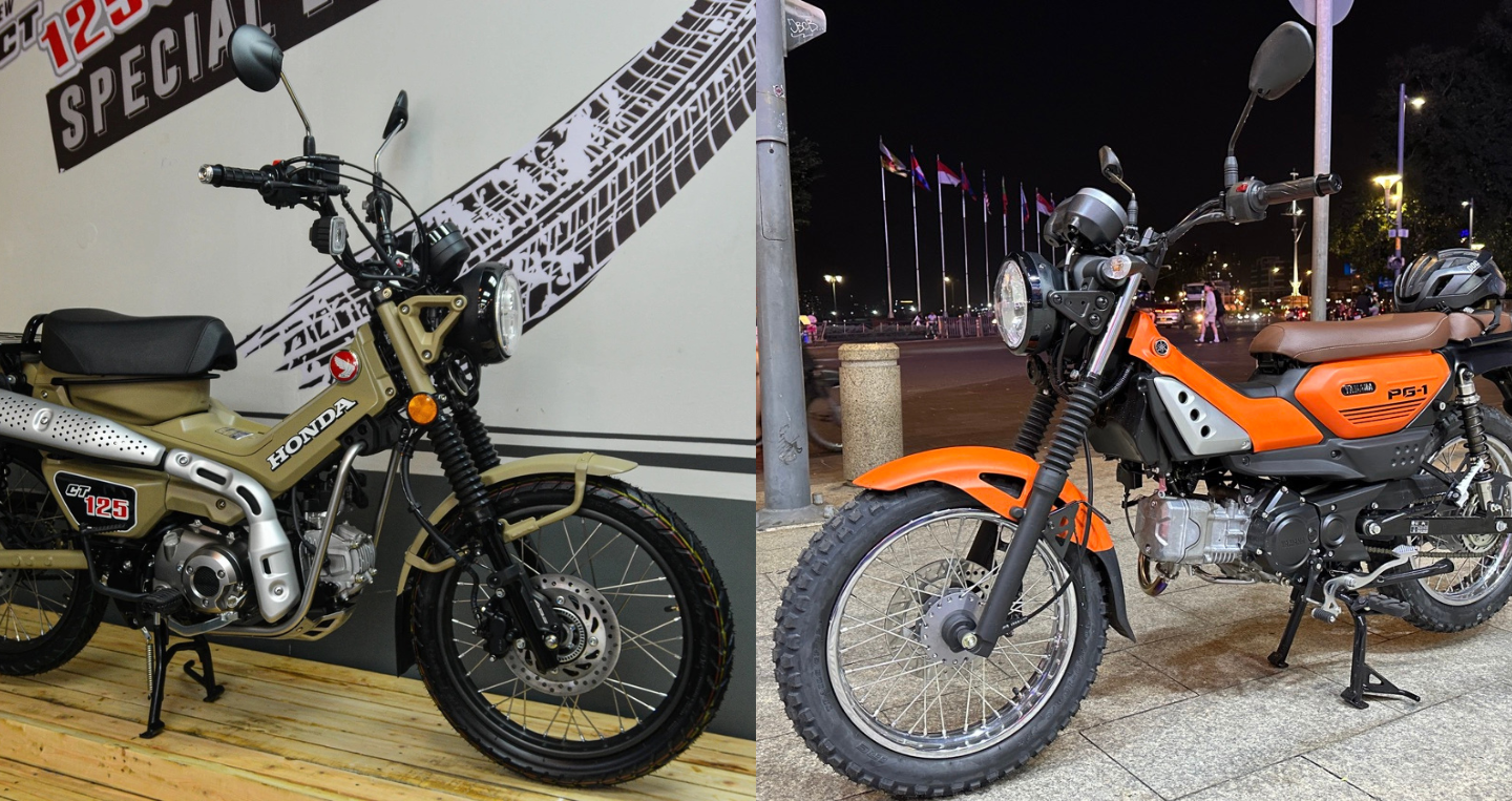 So sánh Yamaha PG-1 và Honda CT125: Lựa chọn nào cho bạn?